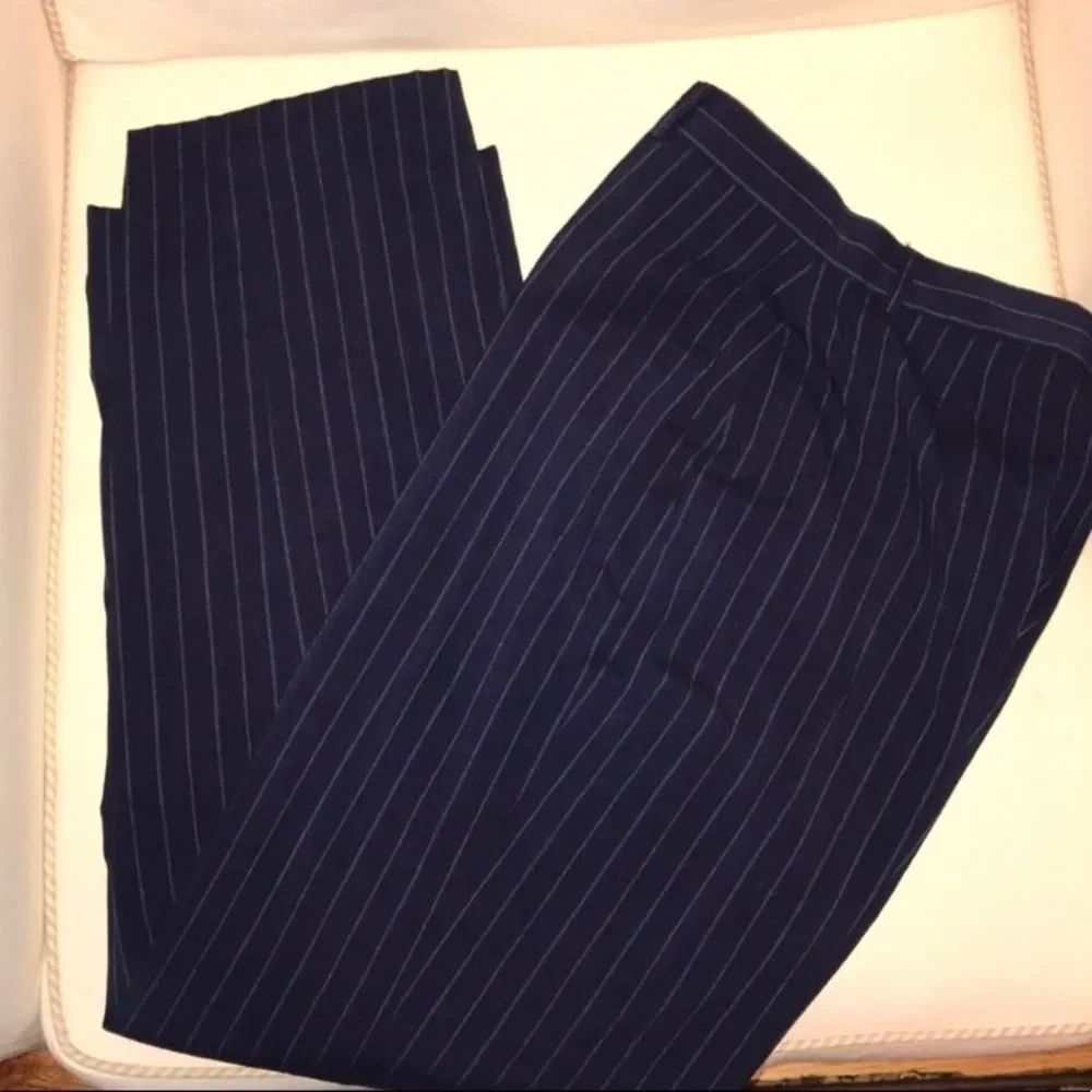 Josephine Chaus Dress Pants Size 8 Navy Blue